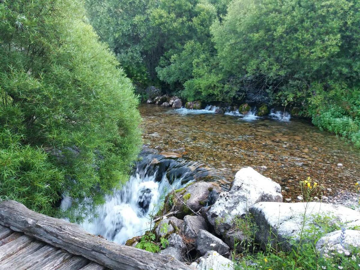 Etno Guest House Lalovic Tjentiste Bagian luar foto